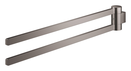 Suport prosop Grohe 41063A00, Selection, pe perete, 400 mm, metal, lucios, grafit [1]