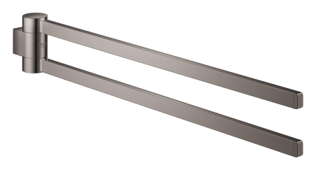 Accesorii baie - Suport prosop Grohe 41063A00, Selection, pe perete, 400 mm, metal, lucios, grafit