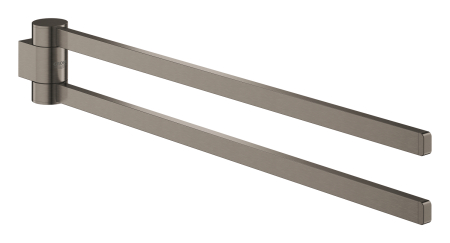 Accesorii baie - Suport prosop Grohe 41063AL0, Selection, pe perete, 400 mm, metal, mat, grafit
