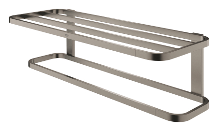 Suport prosop Grohe 41066AL0, Selection, pe perete, 600 mm, metal, mat, grafit [2]