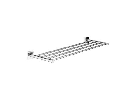 Baie - Suport prosop Roca A816825001, Cubica, tip instalare pe perete, numar orificii instalare 2, numar rafturi 4, crom