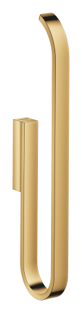 Accesorii baie - Suport rezerva hartie igienica Grohe 41067GL0, Selection, 2 role, montare pe perete, fixare ascunsa, lucios, auriu