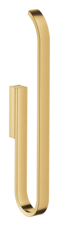 Baie - Suport rezerva hartie igienica Grohe 41067GN0, Selection, 2 role, montare pe perete, fixare ascunsa, mat, auriu