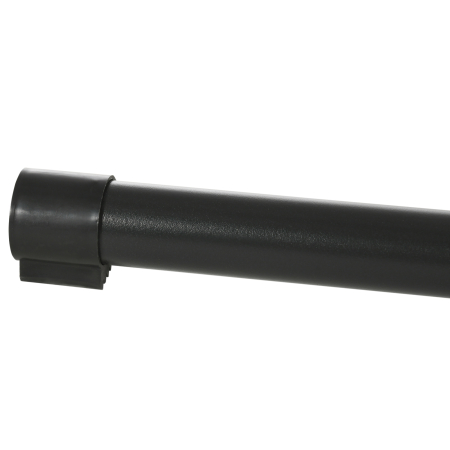  Suport Schelet pentru Hamac Reglabil Max. 120 Kg, Negru, 313-388x109x116cm [8]