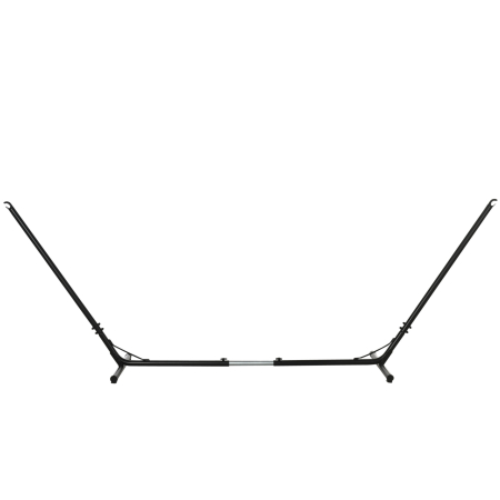  Suport Schelet pentru Hamac Reglabil Max. 120 Kg, Negru, 313-388x109x116cm [6]