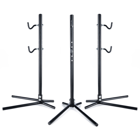 Suport service biciclete inaltime reglabila otel cauciuc, maxim 30 kg, stabil, negru [4]