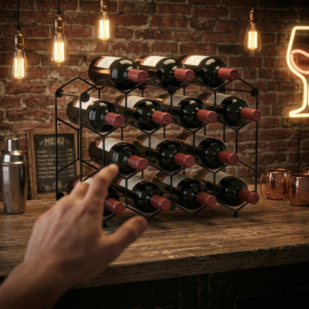  suport sticle masa metal [7]