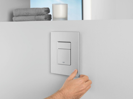Suport tablete WC Grohe 38967000, rezervoare incastrate utilizare, rapid sl gama produs compatibil, retrofit [2]