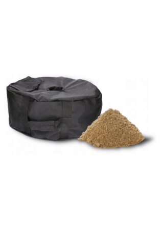 Suport umplere umbrela 47x18 cm, sac cu manere, inchidere velcro, poliester impermeabil, negru [1]