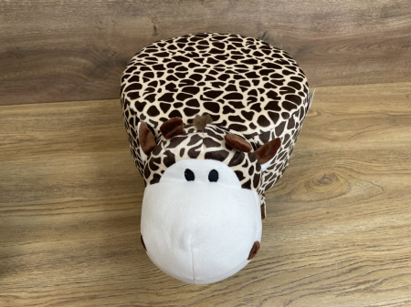 Taburet pentru copii, 28x25cm, maxim 50kg, model girafa [2]