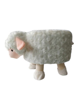 Taburet pentru copii, 28x25cm, maxim 50kg, model oaie [5]