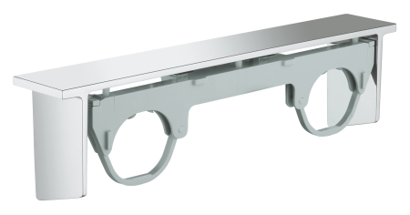 Accesorii baie - Tavita baterie Grohe 18608001, 43 mm, 261 mm, 2 orificii instalare, pe baterie, grohtherm 2000 gama compatibila, Crom