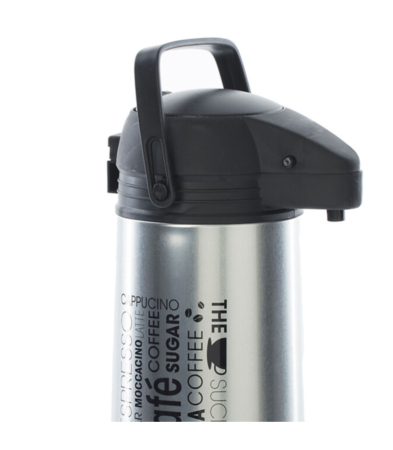 Termos bauturi 5Five Neta, inox, 1.8 litri, 17x13x36 cm, argintiu [2]