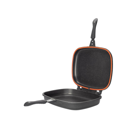 Bucatarie - Tigaie grill NK-IDGR36, NeoKlein, tip tigaie grill, tip plita gaz, electric, diametru 36 mm, maner, negru