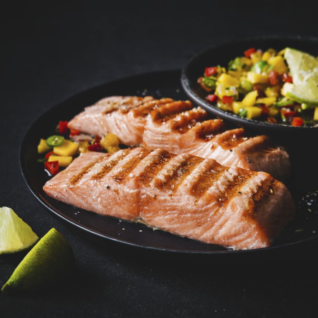 Tigaie grill XL Force C6854055, invelis antiaderent 100% sigur, de lunga durata, Thermo-Signal™, baza Diffusion+, 26 cm, aluminiu, negru [6]