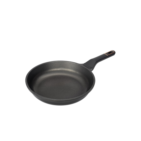 Bucatarie - Tigaie NeoKlein PH-FP28, 28 cm, suprafata antiaderenta, standard, gaz, inductie, lung, rotunda, Negru