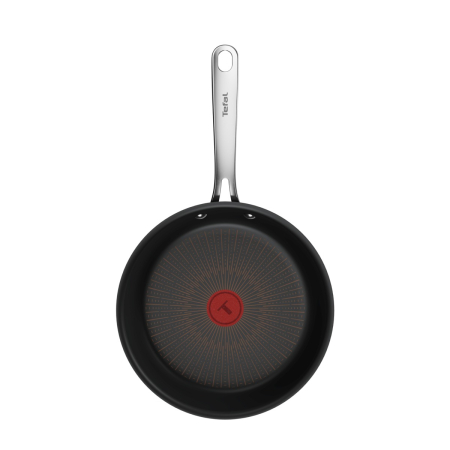 Tigaie Tefal Excellence+ G3300402, 24 cm, invelis antiaderent, tehnologie FUSIONCORE, Thermo-Signal™, maner nituit, aluminiu, inductie, negru [4]