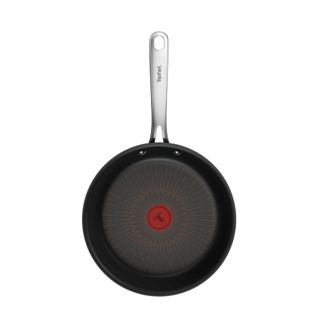 Tigaie Tefal Excellence+ G3300553, 26 cm, invelis antiaderent, tehnologie FUSIONCORE, Thermo-Signal™, maner nituit, aluminiu, inductie, negru [3]