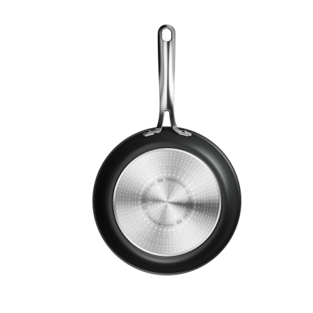 Tigaie Tefal Excellence+ G3300553, 26 cm, invelis antiaderent, tehnologie FUSIONCORE, Thermo-Signal™, maner nituit, aluminiu, inductie, negru [4]