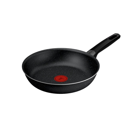 Tigai si seturi - Tigaie Tefal Extra M0000432, 24 cm, aluminiu, invelis antiaderent ultra-rezistent, Thermo-Signal™, negru