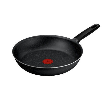 Tigai si seturi - Tigaie Tefal Extra M0000632, 28 cm, aluminiu, invelis antiaderent ultra-rezistent, Thermo-Signal™, negru