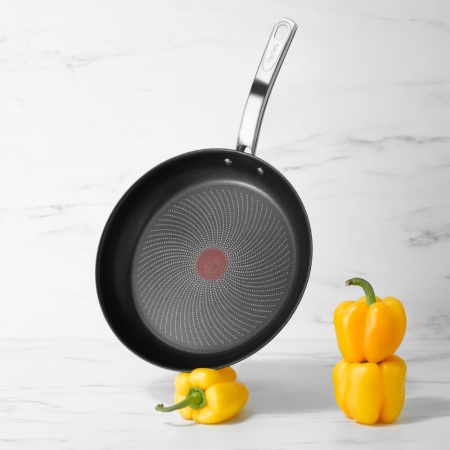 Tigaie Tefal Intuition B8170444 de 24 cm, indicator Thermo-Signal™, inductie, invelis antiaderent, exterior inox [3]