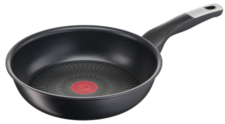 Tigai si seturi - Tigaie Unlimited G2550772, 30 cm, invelis antiaderent 100% sigur, Titanium Anti-Scratch, Thermo-Signal™, baza Thermo-Fusion™, aluminiu, negru