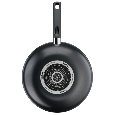 Tigaie wok Tefal Day By Day B56419AZ, 28 cm, invelis antiaderent Titanium, indicator Thermo-Signal™, negru [3]