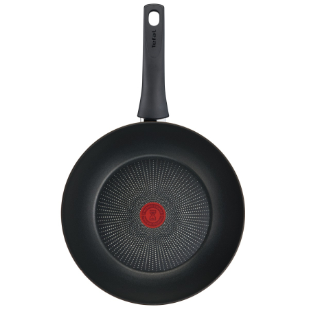 Tigaie wok Tefal Eco-Respect G2541902, 28 cm, aluminiu, invelis antiaderent Titanium Pro, compatibil cu inductia, tehnologia Thermo-Signal™, baz� [3]