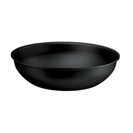 Tigai si seturi - Tigaie wok Tefal Ingenio Excellence+ P0001924, 28 cm, invelis antiaderent, tehnologie FUSIONCORE, Thermo-Signal™, aluminiu, inductie, negru