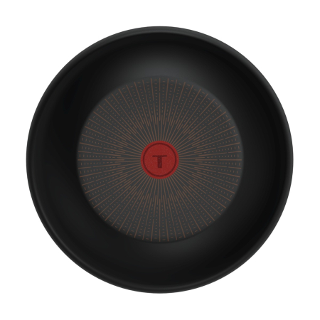Tigaie wok Tefal Ingenio Excellence+ P0001924, 28 cm, invelis antiaderent, tehnologie FUSIONCORE, Thermo-Signal™, aluminiu, inductie, negru [8]