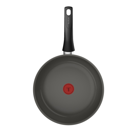 Tigaie wok Tefal Renewal Ceramic G0177702, 26 cm, invelis ceramic antiaderent Inoceram, Thermo-Signal™, inductie, gri [5]