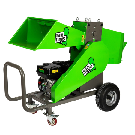 Tocator de crengi Micul Fermier, motor benzina 7CP, 80mm diametru maxim de taiere, pentru brichete [7]