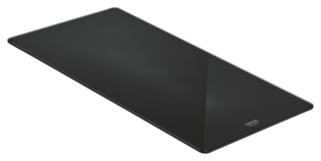Bucatarie - Tocator Grohe 40786K00, 450 x 240 mm, sticla, lucios, negru