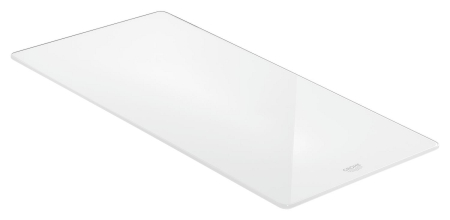 Bucatarie - Tocator Grohe 40786L00, 450 x 240 mm, sticla, lucios, alb
