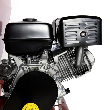 Tocator pentru crengi Micul Fermier, Ø100mm, motor benzina 15CP, pornire electrica, alimentare verticala, pentru rumegus [2]