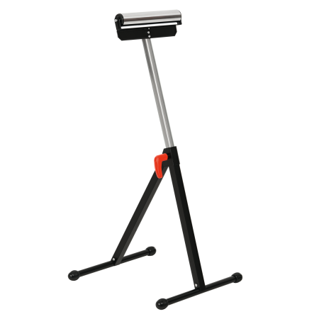 Scari -  trepied cu Role si Inaltime Reglabila din Metal, Design Pliabil care Economiseste Spatiu cu Rulmenti cu Bila, 44x50x68-110 cm, Negru si Argintiu