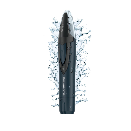 Trimmer pentru nas & urechi Rowenta Vision TN3011F0, autonomie 3 ore, tehnologie VISION, rezistent la apa, albastru [3]