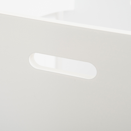  Turn Montessori pentru Copii, Learning Tower cu inaltime Reglabila pe 3 Niveluri, MDF, 40×50×90 cm, Alb [8]