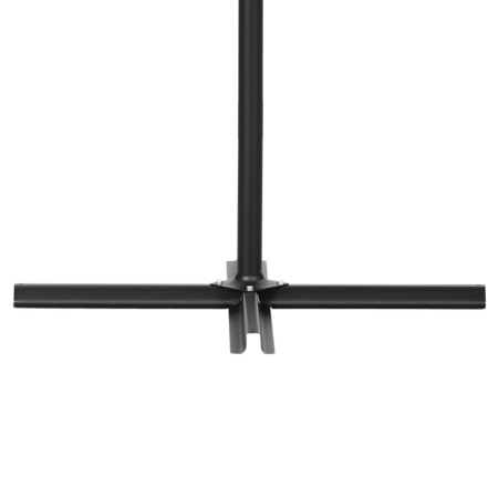  Umbrela de gradina cu brat lateral inclinabila, cu deschidere cu manivela si plasa anti-tantari, 3x3 m, bej [7]