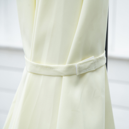  Umbrela de Gradina cu Rotatie la 360°, Brat cu Baza in Cruce si Orificiu de Ventilatie, Ø256x245 cm, Bej [7]