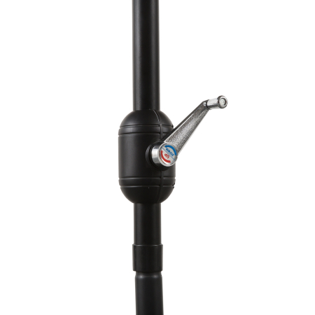  Umbrela de Soare pentru Plaja sau Gradina Impermeabila din Otel Maro Cafea Φ3x2.50m [8]