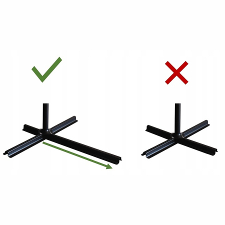 Umbrela gradina tip banana cu mecanism inclinare, impermeabila, diametru 300 cm, husa inclusa, bej [5]