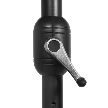 Umbrela terasa gradina, cu manivela, diametru 400cm, Gri [4]