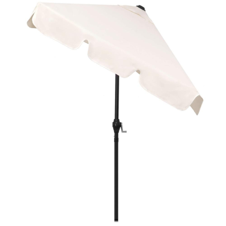Umbrela terasa sau gradina reglabila, inclinare 2 directii, protectie UV UPF 50+, 195x122 cm, ecru [17]