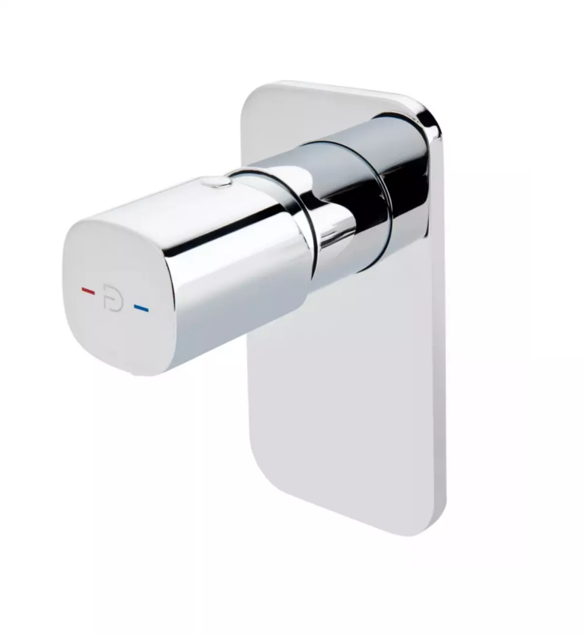 Baterii sanitare - Unitate comanda FDesign Meandro FD1-MDR-7PA-11, 1/2'', incastrata, 1 iesire 1/2'', include valva, crom