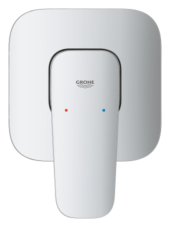 Unitate comanda Grohe 1018300000, 1 bar, 113 mm, 8 mm, 1 iesiri, 1 functii palarie dus, 1/2 dimensiune racord, Crom [1]