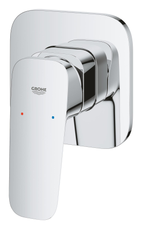 Unitate comanda Grohe 1018300000, 1 bar, 113 mm, 8 mm, 1 iesiri, 1 functii palarie dus, 1/2 dimensiune racord, Crom [2]