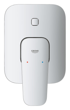 Unitate comanda Grohe 1018310000, 1 bar, 113 mm, 145 mm, 8 mm, 2 iesiri, 1 functii palarie dus, Crom [1]