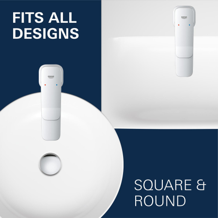 Unitate comanda Grohe 1018900000, Dice, tip incastrare incastrat, tip comanda monocomanda, dimensiune racord 1/2, crom [6]